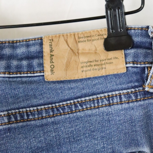 FRANK AND OAK Debbie High Rise Skinny Fit Jeans - Picture 11 of 16